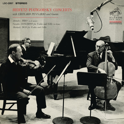 アルバム/Arensky: Piano Trio No. 1 in D Minor & Vivaldi: Concerto in B-Flat Major & Martinu: Duo for Violin and Cello No. 1 (Remastered)/Gregor Piatigorsky