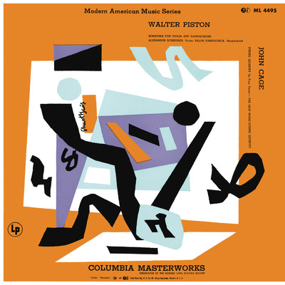 アルバム/Piston: Sonatina for Violin and Piano & Cage: String Quartet in Four Parts (Remastered)/New Music String Quartet