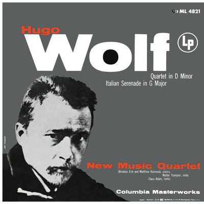 アルバム/Wolf: Italian Serenade & String Quartet in D Minor (Remastered)/New Music String Quartet