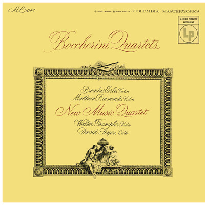 アルバム/Boccherini: String Quartets (Remastered)/New Music String Quartet