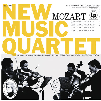 String Quartet No.4 in C Major, K. 157: III. Presto/New Music String Quartet