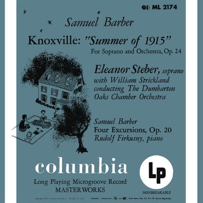 Barber: Knoxville-Summer of 1915, Op. 24 & Four Excursions, Op. 20 - Hanson: Piano Concerto in G Major, Op. 36 (Remastered)/Rudolf Firkusny