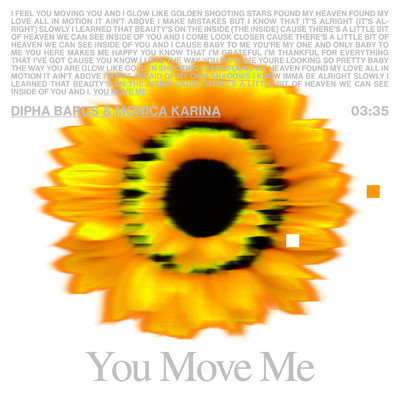シングル/You Move Me/Dipha Barus／Monica Karina