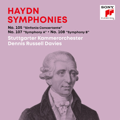 アルバム/Haydn: Symphonies ／ Sinfonien Nos. 105  ”Sinfonia Concertante”, 107 ”Symphony A”, 108 ”Symphony B”/Dennis Russell Davies／Stuttgarter Kammerorchester