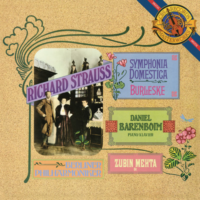 アルバム/Strauss: Symphonia Domestica & Burleske/Zubin Mehta