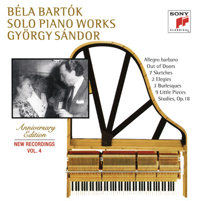 アルバム/Bartok: Out of Doors & 7 Sketches & Two Elegies & 9 Little Piano Pieces/Gyorgy Sandor
