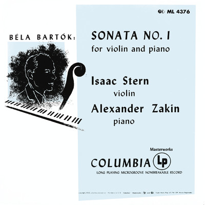 Bartok: Violin Sonata No. 1, Sz. 75 (Remastered)/Isaac Stern