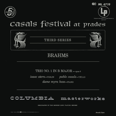 Brahms: Trio No.1 in B Major, Op. 8/Isaac Stern