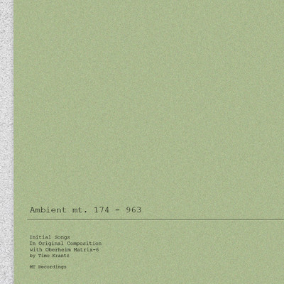 アルバム/Ambient mt. 174-963/Timo Krantz