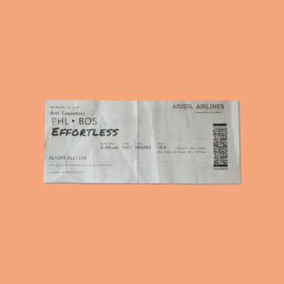 シングル/Effortless/Ant Saunders