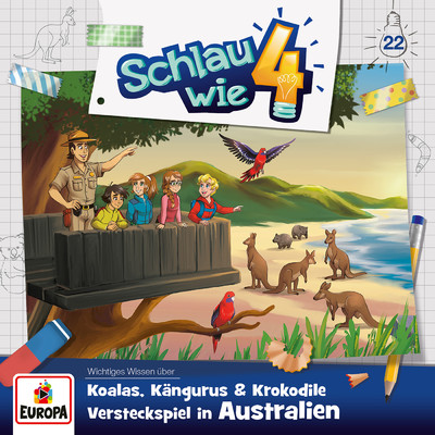 022／Koalas, Kangurus und Krokodile - Versteckspiel in Australien/Schlau wie Vier