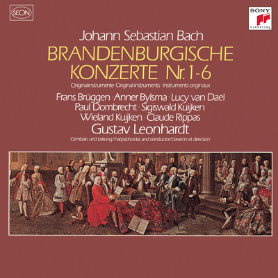 Brandenburg Concertos, BWV 1046-51/Gustav Leonhardt
