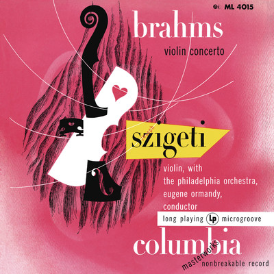アルバム/Brahms: Violin Concerto, Op. 77 & Violin Sonata No. 3, Op. 108/Joseph Szigeti