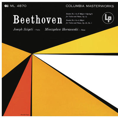 アルバム/Beethoven: Violin Sonatas No. 5, Op. 24 ”Spring” & No. 6, Op. 30／1/Joseph Szigeti