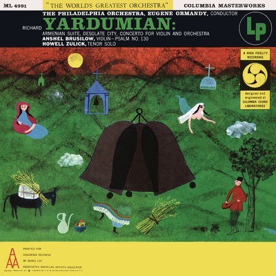 Yardumian: Armenian Suite & Desolate City & Violin Concerto & Symphony No. 2 ”Psalms” (Remastered)/Eugene Ormandy
