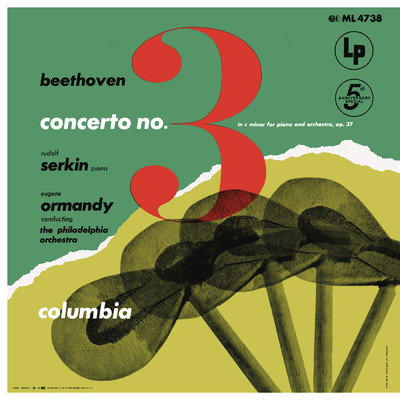 Beethoven: Piano Concerto No. 3 in C Minor, Op. 37/Rudolf Serkin
