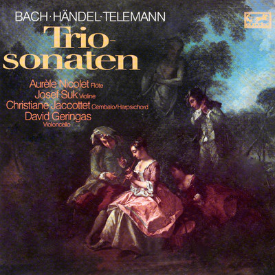アルバム/Handel, Telemann, Bach: Trio Sonatas ／ Triosonaten/David Geringas