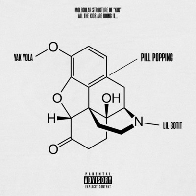 シングル/Pill Poppin (Explicit)/Yak Yola／Lil Gotit