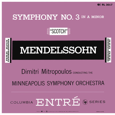 Mendelssohn: Symphony No. 3 in A Minor ”Scotch” & Cappricio Brilliant & Octet in E-flat Major (2022 Remastered Version)/Dimitri Mitropoulos