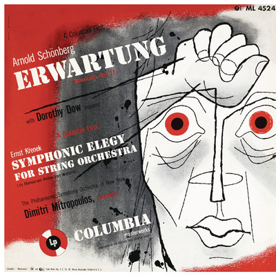 アルバム/Schonberg: Erwartung, Op. 17 - Krenek: Symphonic Elegy, Op. 105/Dimitri Mitropoulos