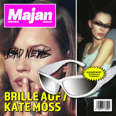 Brille auf ／ Kate Moss/MAJAN