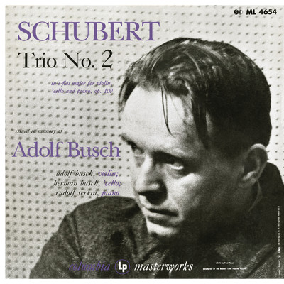 アルバム/Schubert: Piano Trio No. 2 - Brahms: Piano Trio No. 2/Rudolf Serkin