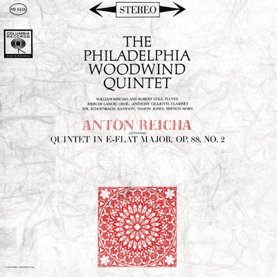 Reicha: Quintet No. 2 in E-Flat Major, Op. 88 (2023 Remastered Version)/The Philadelphia Woodwind Quintet