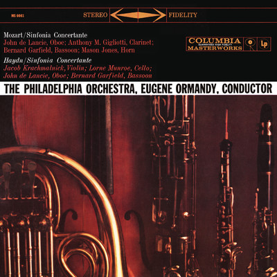 アルバム/Mozart: Sinfonia concertante - Haydn: Sinfonia concertante & Trumpet Concerto/Eugene Ormandy