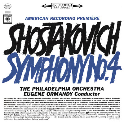 Symphony No. 4 in C Minor, Op. 43: I. Allegretto poco moderato - Presto/Eugene Ormandy