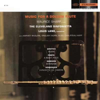 Music for a Golden Flute by Griffes, Foote, Honegger and Hanson (2024 Remastered Version)/Louis Lane