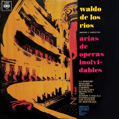 アルバム/Arias de Operas Inolvidables/Waldo De Los Rios