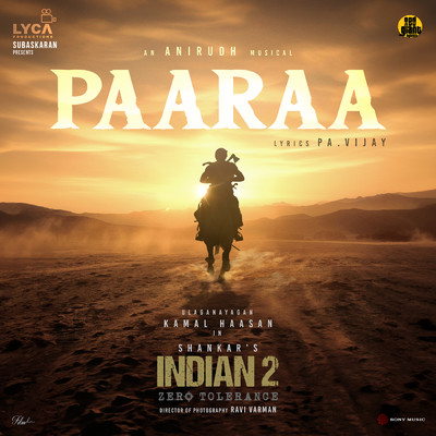 シングル/Paaraa (From ”Indian 2”)/Anirudh Ravichander／Shruthika Samudhrala