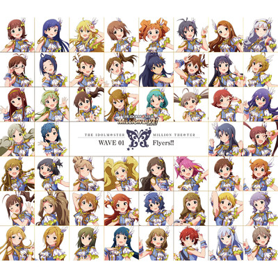 THE IDOLM@STER MILLION THE@TER WAVE 01 Flyers！！！/765 MILLION ALLSTARS