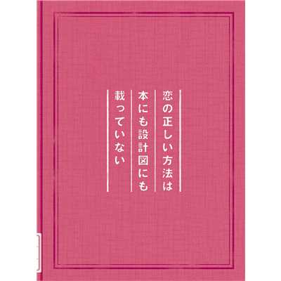 アルバム/恋の正しい方法は本にも設計図にも載っていない/中川 翔子